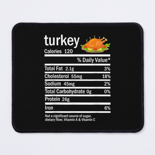 Item preview, Funny Turkey Nutrition Facts Thanksgiving Halloween Costume designed and sold by sandyq55.