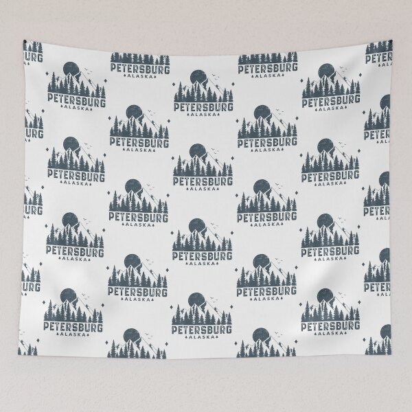 Item preview, Petersburg Alaska Mountain View designed and sold by Home-Spirit.