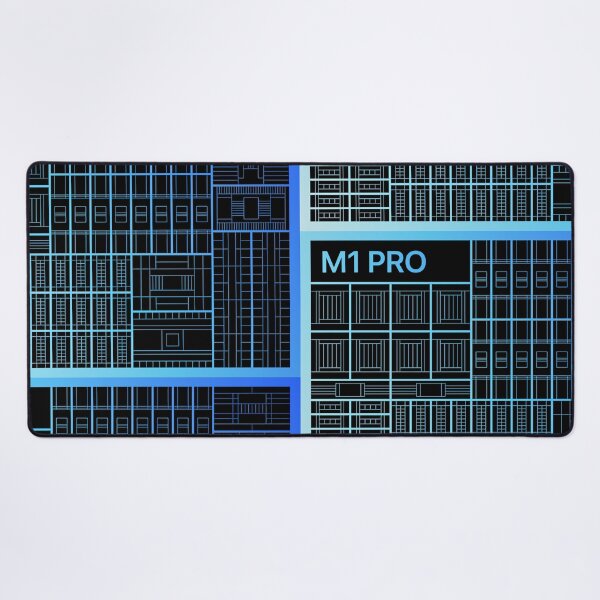 Apple M1 Pro Die Shot Desk Mat