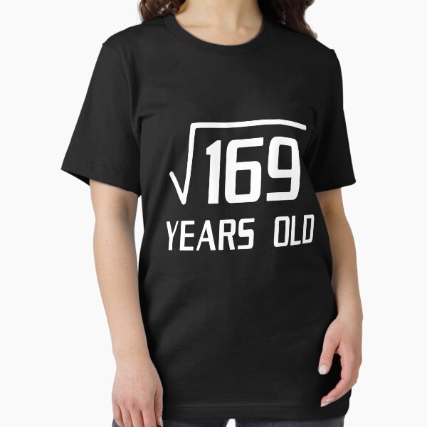 Item preview, Square Root of 169 13 yrs old 13th birthday T-Shirt designed and sold by marsbees.