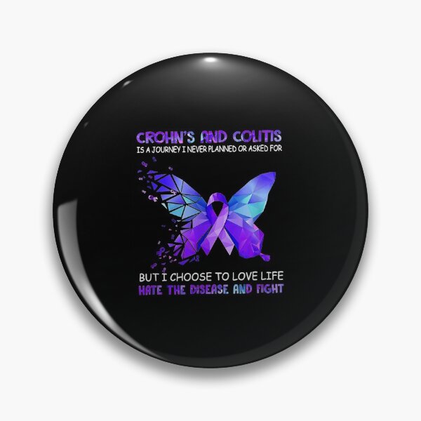Item preview,  Crohns Colitis Hate Disease Fight designed and sold by sandyq55.