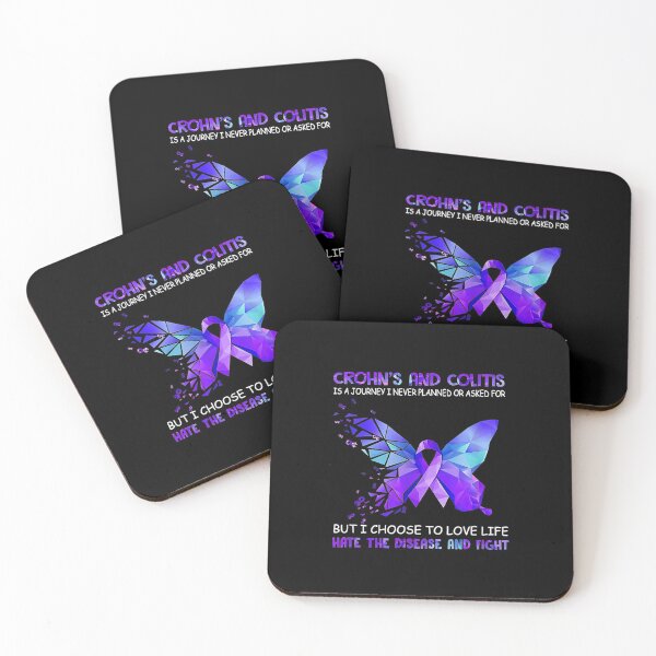 Item preview,  Crohns Colitis Hate Disease Fight designed and sold by sandyq55.