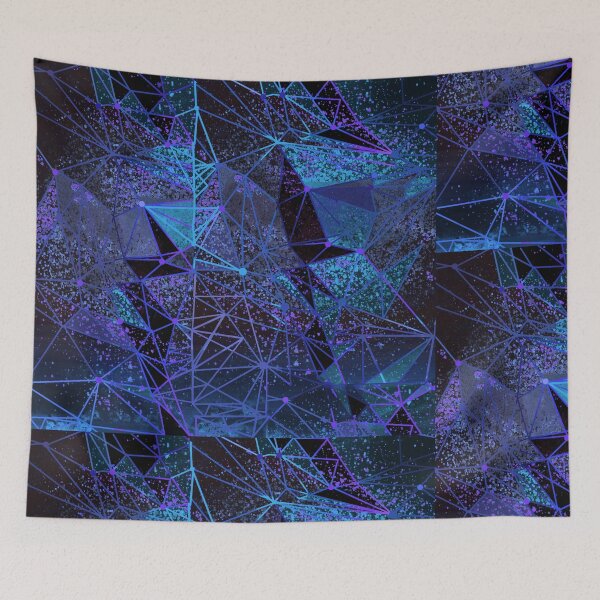 Item preview, blue space structure designed and sold by Marianna Tankelevich.