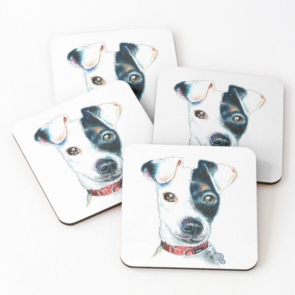 Ralph the dog Coasters (Set of 4)