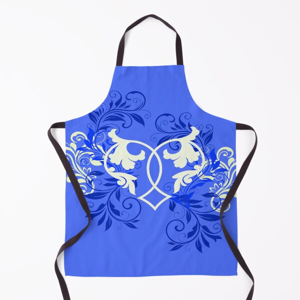 Item preview, Blue and White Ornate Heart Design  designed and sold by jcad216.