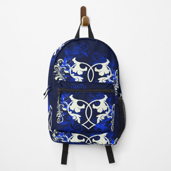 Item preview, Blue and White Ornate Heart Design  designed and sold by jcad216.