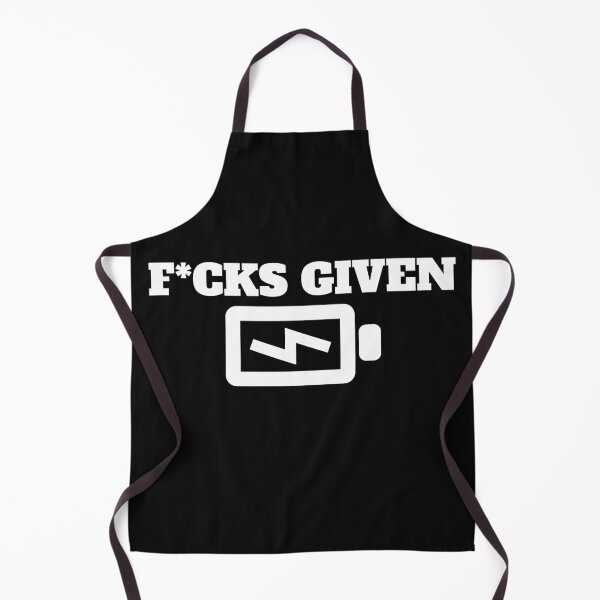 Item preview, Dead Battery Icon - Zero F*cks Given (censored) designed and sold by BoozieHumor.