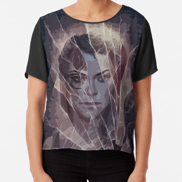 orphan black Chiffon Top