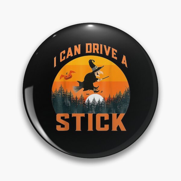 Item preview,  Yes Can Drive Stick Halloween Costume Old Witch designed and sold by olivee79.