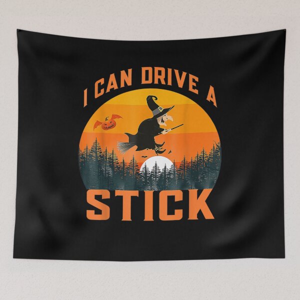 Item preview,  Yes Can Drive Stick Halloween Costume Old Witch designed and sold by olivee79.