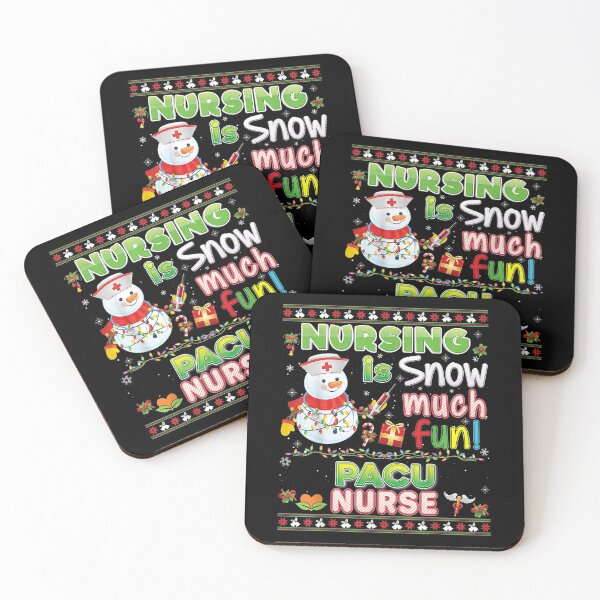 Item preview,  Nursing Snow Much Fun Pacu Nurse So Snowman Christmas designed and sold by bonytmrz.
