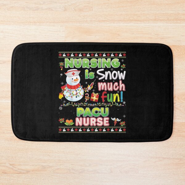 Item preview,  Nursing Snow Much Fun Pacu Nurse So Snowman Christmas designed and sold by bonytmrz.