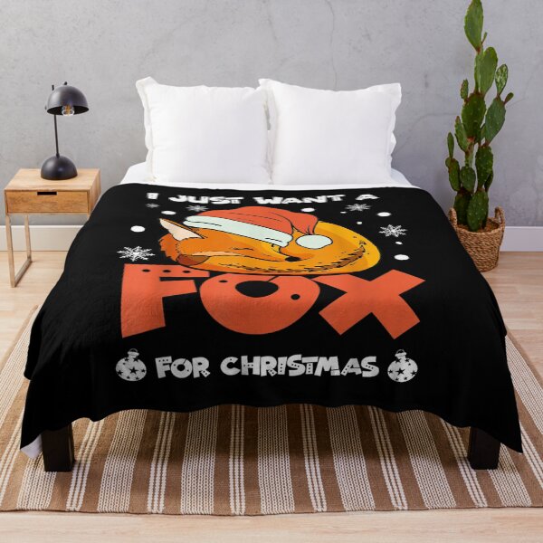 Item preview, Just Want Fox For Christmas Funny designed and sold by olivee79.