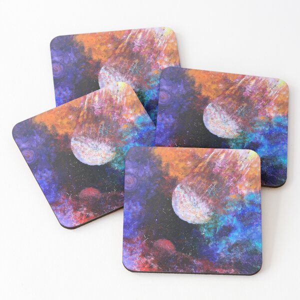 Item preview, Colorful Abstract Galaxy Birth Painting  designed and sold by WilliamJGarrett.
