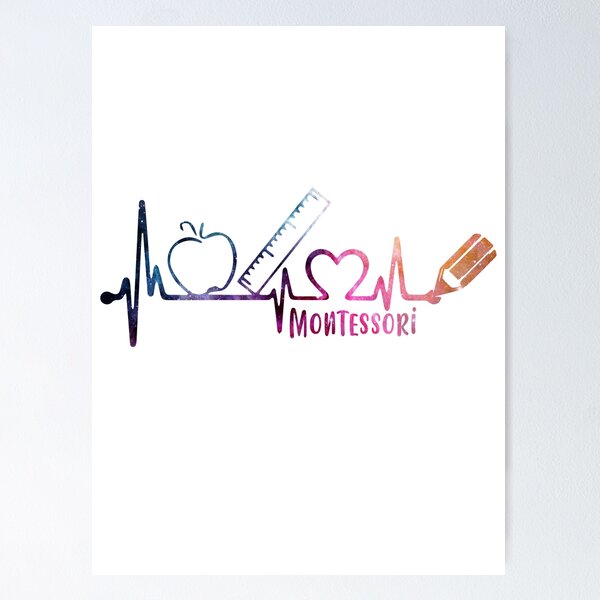 Item preview, Montessori Heartbeat galaxy designed and sold by thanhmaidesign.