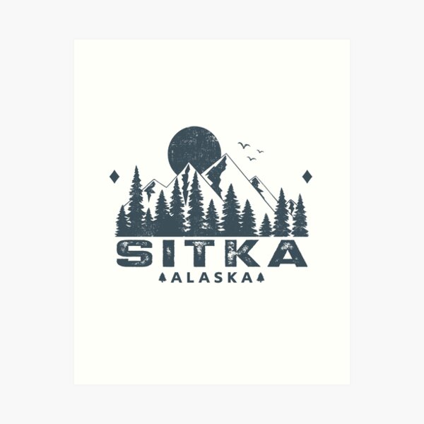 Item preview, Sitka Alaska Mountain View designed and sold by Home-Spirit.