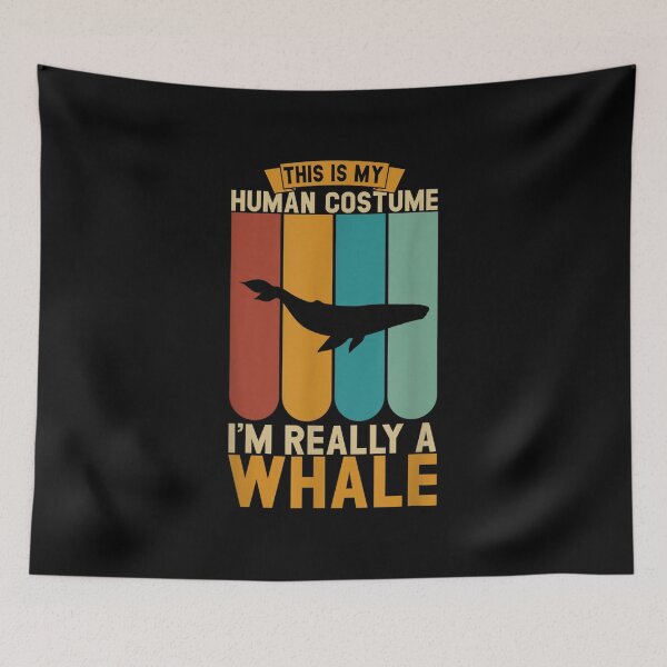 Item preview,  My Human Costume Im Really Whale designed and sold by bonytmrz.