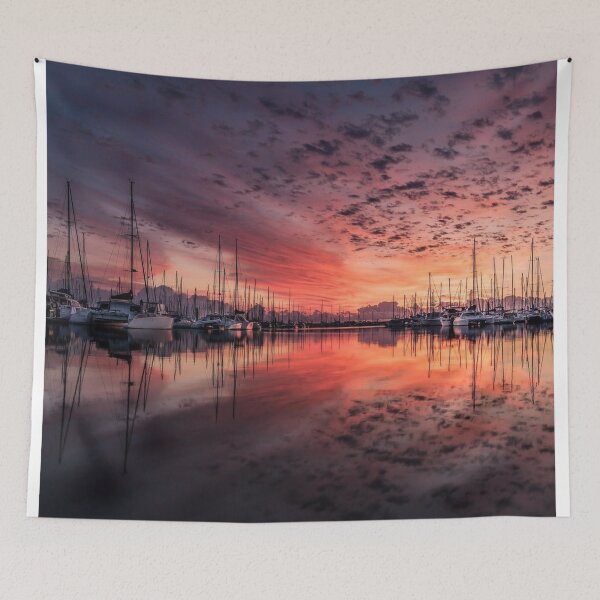 Item preview, boats in the cove designed and sold by annaaires.