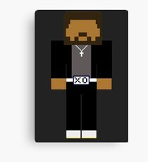 The Weeknd - Minecraft Canvas Print