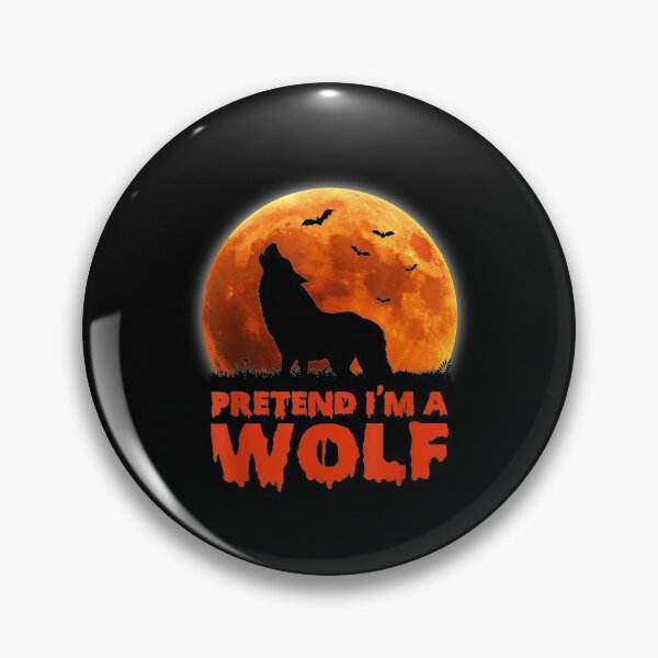 Artikelvorschau, Wolf Xnqq Tu so, als wäre ich lustiger Hexenmond Halloween entworfen und verkauft von sandyq55.