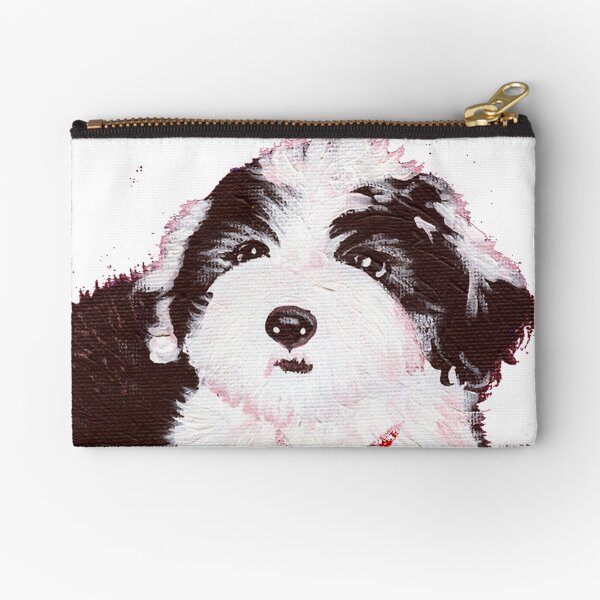 Item preview, ☺OLD ENGLISH SHEEPDOG ~Maxie~puppy dog animal pet lovers gift~CUTE! designed and sold by Spinning Plates 360.