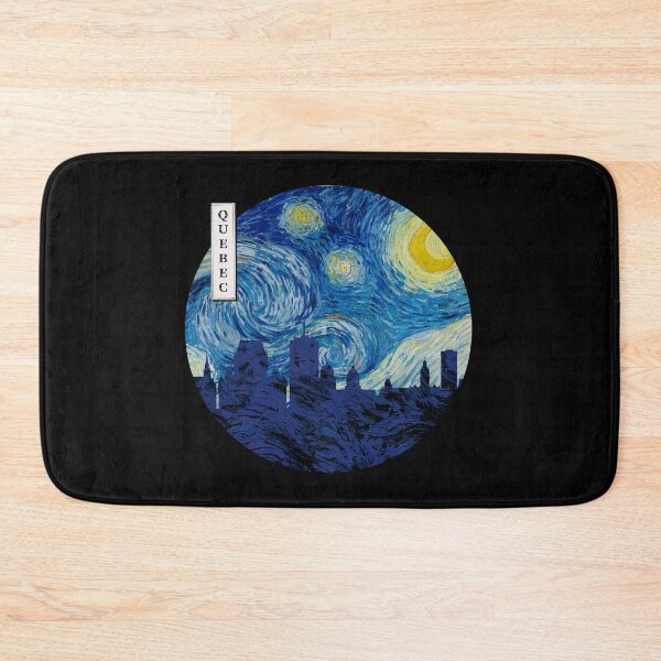 Item preview, Quebec Starry Night Van Gogh Circle designed and sold by DFerraz.
