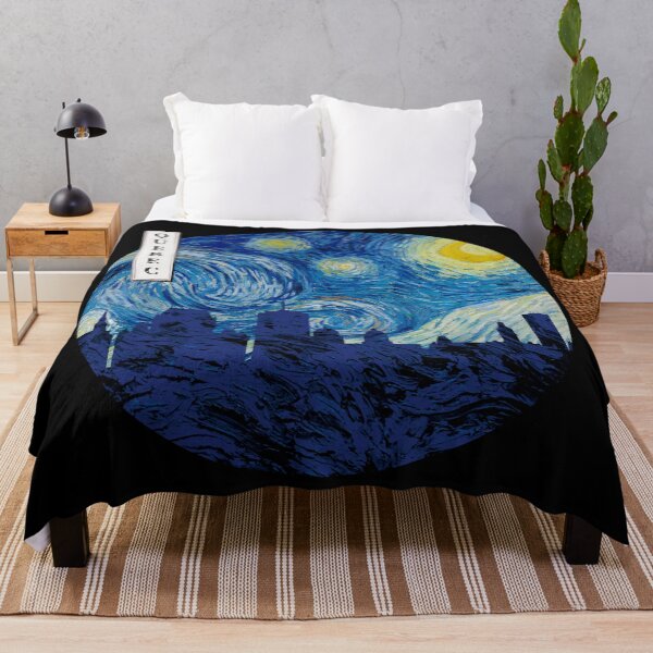Item preview, Quebec Starry Night Van Gogh Circle designed and sold by DFerraz.