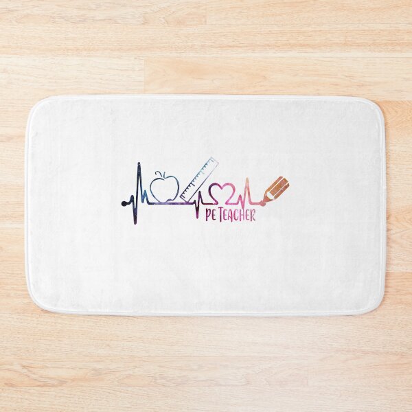 Item preview, PE Teacher Heartbeat galaxy designed and sold by thanhmaidesign.