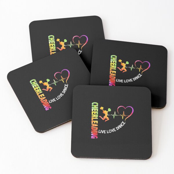 Item preview,  Live Love Cheerleading Watercolor Art designed and sold by Landesign.