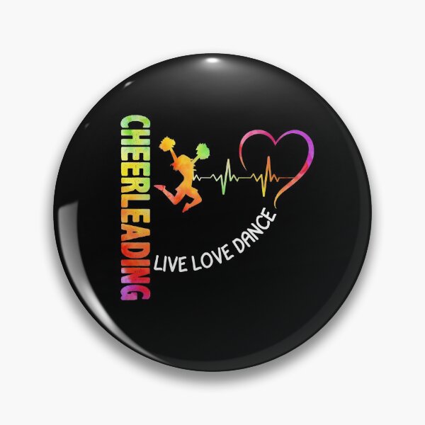 Item preview,  Live Love Cheerleading Watercolor Art designed and sold by Landesign.