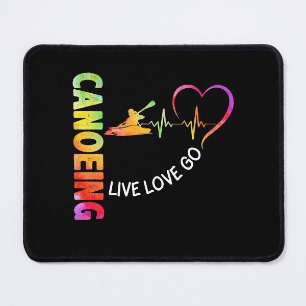 Item preview, Live Love Canoeing Watercolor Art designed and sold by Landesign.