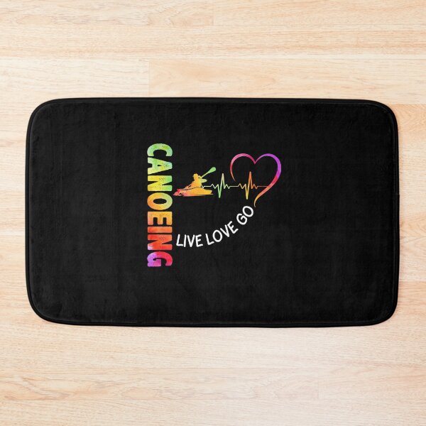 Item preview, Live Love Canoeing Watercolor Art designed and sold by Landesign.