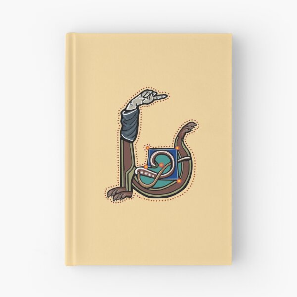 Item preview, Letter U Manicule W 14C Maastricht Psalter parody  designed and sold by Donnahuntriss.