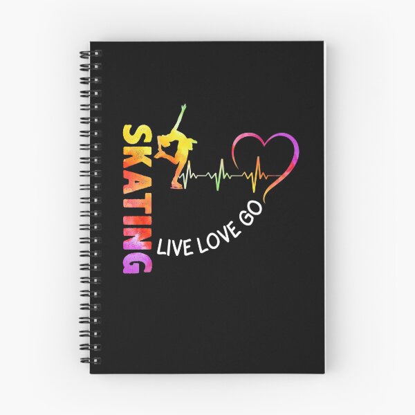 Item preview,  Live Love Skating Watercolor Art designed and sold by Landesign.