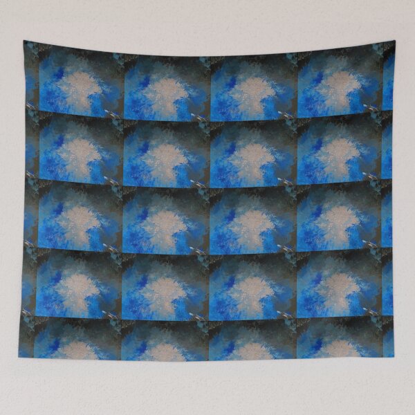 Item preview, Blue Black and Silver Explosion  designed and sold by adriturner.