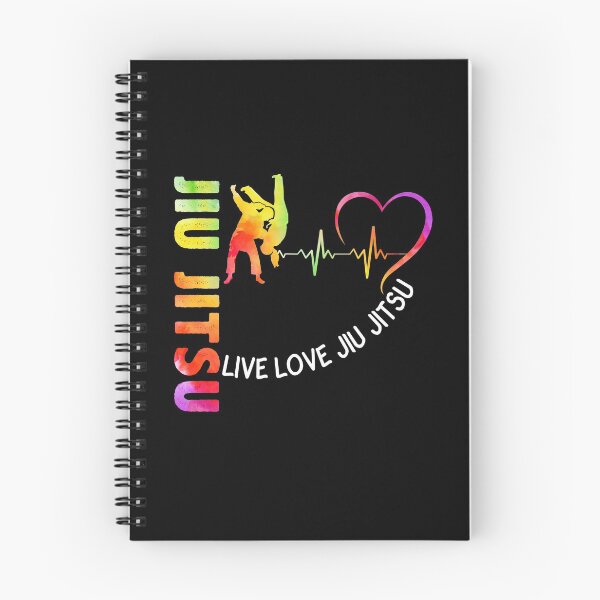 Item preview, Live Love Jiu Jitsu Watercolor Art designed and sold by Landesign.
