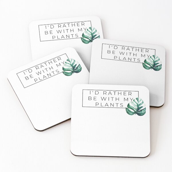 Item preview, I'd Rather Be With My Plants designed and sold by haileev.