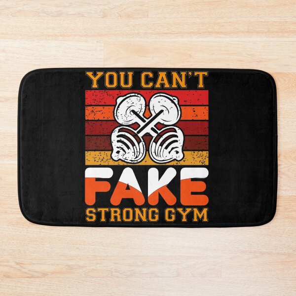 Item preview, You can't fake strong gym designed and sold by angelusdark.
