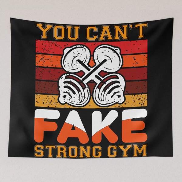 Item preview, You can't fake strong gym designed and sold by angelusdark.
