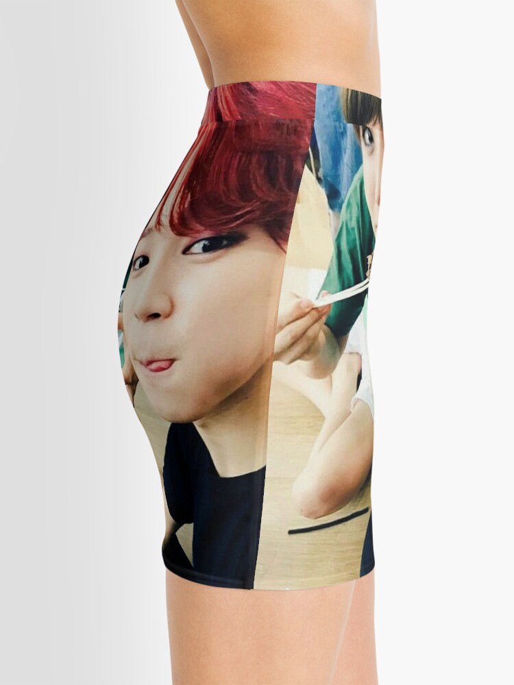 Jimin Excuse Me With Words Mini Skirt for Sale by thebatmanisar