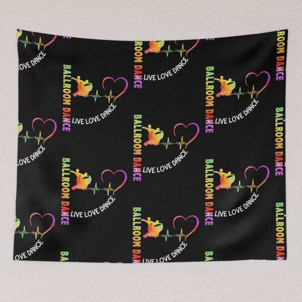 Item preview, Live Love Ballroom Dance Watercolor Art designed and sold by Landesign.