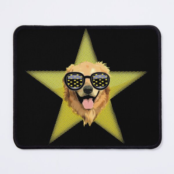 Item preview, Golden Retriever Lovers Super Star  designed and sold by RiffXS.