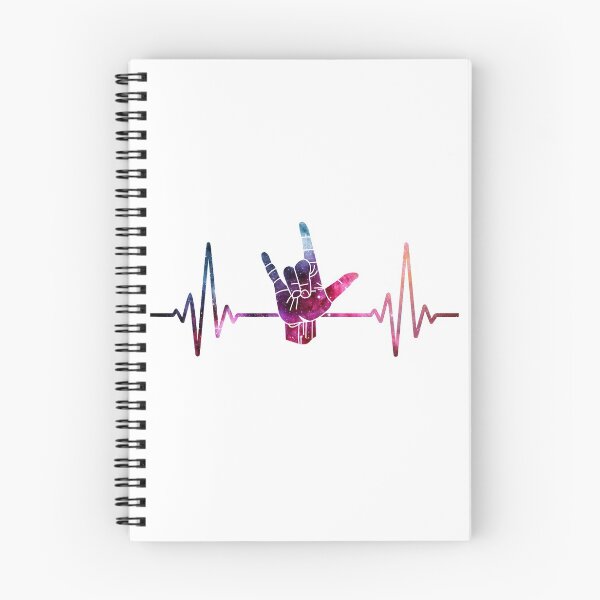 Item preview, Sign language Heartbeat galaxy designed and sold by thanhmaidesign.