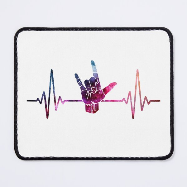 Item preview, Sign language Heartbeat galaxy designed and sold by thanhmaidesign.