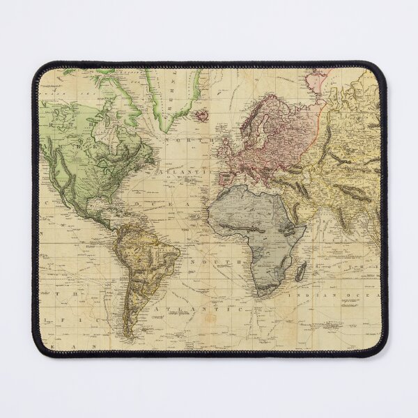 Item preview, Map of the World in 1831 designed and sold by ganje.