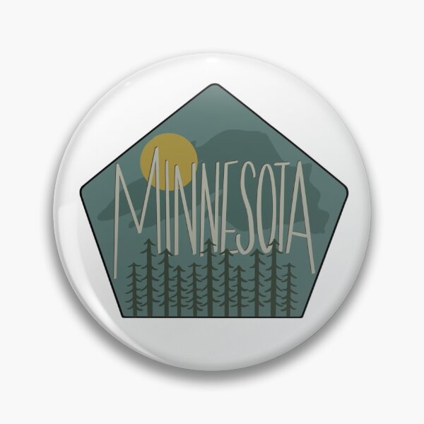 Item preview, Minnesota Outdoorsy Badge designed and sold by Ana Arleko.