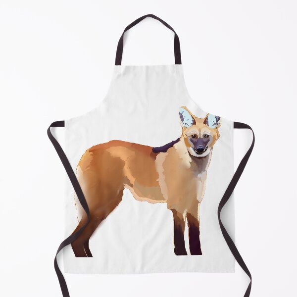 Item preview, Maned Wolf Illustration wild animal designed and sold by Shannon Price.