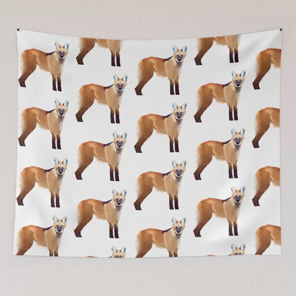 Item preview, Maned Wolf Illustration wild animal  designed and sold by Shannon Price.