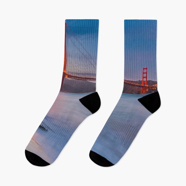 Item preview, Famous Golden Gate Bridge in San Francisco at sunset designed and sold by SvetlanaSF.
