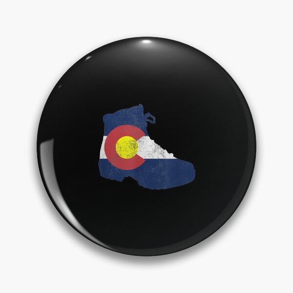 Item preview,  Colorado State Flag Vintage Distressed Hiking Boot designed and sold by sandyq55.